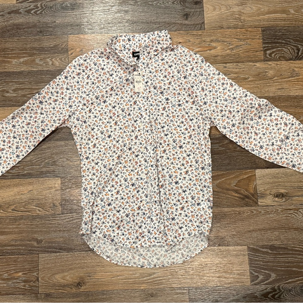 Express Men Button Up Shirt